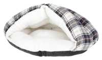 Kerbl Katzenhöhle Milky - Schlafsack für Katzen und kleine Hunde